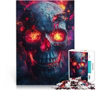 Puzzle 1000 pièces pour Adolescents Squelette Magique Jeu Familial Anti-Stress Défi Difficile décoration Murale 75x50cm