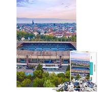 Puzzle 1000 pièces pour Adolescents Strasbourg Puzzles pour Adultes Jeux de Famille Assemblage de modèles Cadeaux d'anniversaire et Cadeaux Uniques (Taille 50x75cm)