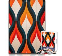 Puzzle 1000 pièces pour Adolescents, Style années 70, Jeu de Puzzle éducatif de précision, Dimensions 38x26cm