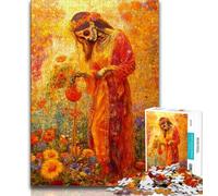 Puzzle 1000 pièces pour Adolescents, Style Mexicain, tête de Mort, 1000 pièces, Jeu Stimulant, décoration Murale, Cadeaux Uniques pour Anniversaire et Noël (Taille 38x26cm)