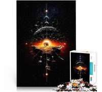 Puzzle 1000 pièces pour Adolescents Supernova Cosmique Jouet éducatif intellectuel décompressant décoration Murale 52x38cm