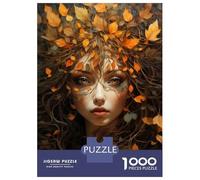 Puzzle 1000 Pièces pour Adolescents The Gaze of Autumn Puzzles pour Adultes, Jouet, Décoration Murale, Art Mural, Idéal comme Cadeau pour Toute La Famille 38x26cm/1000pcs