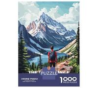 Puzzle 1000 Pièces pour Adolescents The Long Range Traverse Canada Puzzles pour Adultes - Améliore La Mémoire - Défi Éducatif - Cadeau d'anniversaire Unique 70x50cm/1000pcs