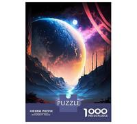Puzzle 1000 Pièces pour Adolescents The Path to Galaxy Puzzle pour Adultes Jeu Manuel Difficile Excellent Cadeau Anti-Stress 38x26cm/1000pcs