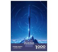 Puzzle 1000 Pièces pour Adolescents The Polaris Sword Puzzle pour Adultes Jeu Familial Anti-Stress Cadeaux d'anniversaire Et Cadeaux Uniques 38x26cm/1000pcs