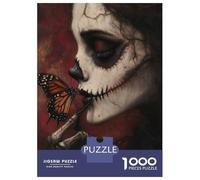Puzzle 1000 Pièces pour Adolescents The Silence Between Life and Death Puzzles pour Adultes, Jouet, Décoration Murale, Art Mural, Idéal comme Cadeau pour Toute La Famille 70x50cm/1000pcs