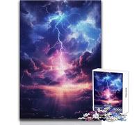 Puzzle 1000 pièces pour Adolescents - Thème Apocalypse et Tempête - Jeu éducatif - Défi Stimulant - Cadeau d'anniversaire - Dimensions : 50x75cm