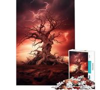 Puzzle 1000 pièces pour Adolescents Thème Apocalypse et Tempête Jeu éducatif et Casse-tête pour Toute la Famille Cadeau d'anniversaire (Dimensions 75x50cm)