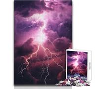 Puzzle 1000 pièces pour Adolescents - Thème Apocalypse et Tempête - Jeu intellectuel - Idéal pour se détendre à la Maison - Cadeau de Noël Secret - Dimensions : 38x52cm