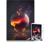 Puzzle 1000 pièces pour Adolescents, thème « Brandon brûlant », Jeu intellectuel, Passe-Temps idéal pour Les Vacances à la Maison, Cadeau de Noël Secret, Format 38x26cm