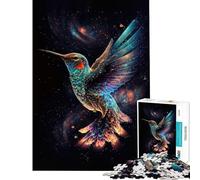 Puzzle 1000 pièces pour Adolescents thème Colibri Spectral Jeu éducatif défi Difficile Cadeau d'anniversaire (Dimensions 38x26cm)