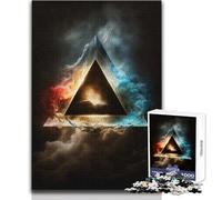 Puzzle 1000 pièces pour Adolescents - Thème:Convergence nuageuse - Idéal pour des soirées détente - Ajustement Parfait - Découpe précise - Dimensions:38x52cm