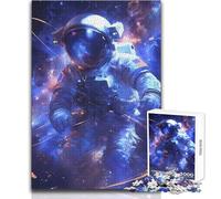 Puzzle 1000 pièces pour Adolescents, thème Explorateur Cosmique, Jeu intellectuel Stimulant la mémoire, Cadeau d'anniversaire, Dimensions:38x26cm