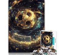 Puzzle 1000 pièces pour Adolescents, thème Football, entraînez Votre Cerveau et Vos Mains, Cadeaux pour Vos Amis et Votre Famille à partir de 14 Ans, 38x26cm