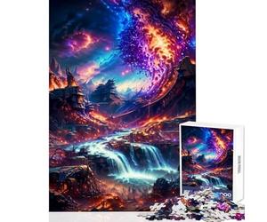 Puzzle 1000 pièces pour Adolescents Thème Pouvoirs Étranges Décoration intérieure Jouet Cadeau d'anniversaire Jeu Relaxant Collection d'artistes Format 50x75cm