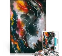 Puzzle 1000 pièces pour Adolescents Topographie émotionnelle Jeux éducatifs Décoration d'intérieur Œuvre d'art 52x38cm