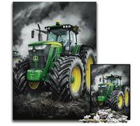 Puzzle 1000 pièces pour Adolescents Tracteur agricole, Puzzle en Carton, intéressant pour réduire Le Stress, idées Cadeaux pour Les 14 Ans et Plus 26x38cm