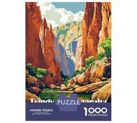 Puzzle 1000 Pièces pour Adolescents Tsingy De Bemaraha Madagascar Puzzles pour Adultes - Jeu Manuel - Assemblage De Motifs - Cadeau d'anniversaire Unique 70x50cm/1000pcs