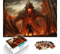 Puzzle 1000 pièces pour Adolescents Tueur de wyvernes Jouets de Divertissement Familial est idéal comme Cadeau pour Toute la Famille 75x50cm