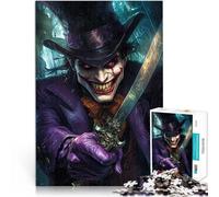 Puzzle 1000 pièces pour Adolescents Tueur maléfique Réduction du Stress intéressante avec Affiche et Feuille de Questions correspondantes 75x50cm