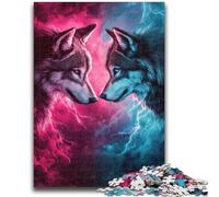 Puzzle 1000 pièces pour Adolescents TwoWolves, Jeu éducatif, défi, Jouet, à Offrir en Cadeau à Toute la Famille, 50x75cm