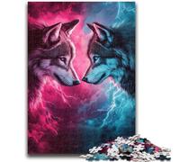 Puzzle 1000 pièces pour Adolescents TwoWolves, Jouet éducatif et décompressant, décoration Parfaite (38x26cm)