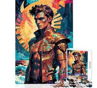 Puzzle 1000 pièces pour Adolescents Ulysse Le Voyageur Solaire des marées égéennes Jeu Familial idéal pour Les Couples à Monter soi-même Cadeau Parfait pour Les Amis et la Famille (50x75cm)