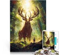 Puzzle 1000 pièces pour Adolescents Un Jour Mythique Difficile à réaliser mais Amusant et Humoristique Cadeaux du Père Noël Secret 26x38cm