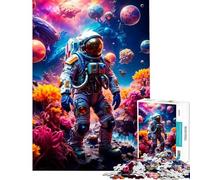 Puzzle 1000 pièces pour Adolescents Un Magnifique Chaos Qui stimule Le Cerveau Cadeau d'anniversaire Décoration Murale Convient aux Personnes de 14 Ans et Plus (50x75cm)