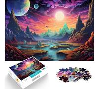 Puzzle 1000 pièces pour Adolescents Un Tout Nouveau Monde Défi Difficile pour soulager Le Stress Une œuvre d'art 52x38cm