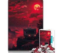 Puzzle 1000 pièces pour Adolescents Une Vue de l'enfer Puzzle 1000 pièces Anniversaire et Cadeaux Uniques pour Les 14 Ans et Plus 38x26cm