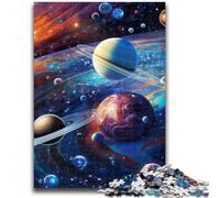 Puzzle 1000 pièces pour Adolescents, Univers coloré, Jeux Amusants, Chaque pièce est Unique - Jeu Familial Stimulant (26x38cm)