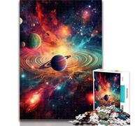 Puzzle 1000 pièces pour Adolescents, Univers coloré Puzzle 1000 pièces pour Adolescents Relax Games est Un pour Toute la Famille 50x75cm