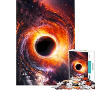 Puzzle 1000 pièces pour Adolescents Univers des Trous Noirs Stimule Le Cerveau Décoration Murale Jeu Pratique à partir de 14 Ans (50x75cm)