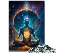Puzzle 1000 pièces pour Adolescents, Univers ésotérique Zen, pour Les 14 Ans et Plus, Jeu de Quiz Amusant à la Maison, Cadeau d'anniversaire, Cadeau de Voyage 50x75cm