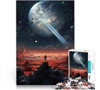 Puzzle 1000 pièces pour Adolescents Œuvre d'art Cosmos Réduction du Stress intéressante Renforcer l'amour Entre Les Couples 75x50cm