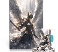 Puzzle 1000 pièces pour Adolescents Valkyrie des cieux Défi Difficile pour soulager Le Stress décoration Murale 52x38cm