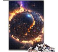 Puzzle 1000 pièces pour Adolescents Villes dans Le Ciel, Jeu intellectuel éléphant, Cadeau d'anniversaire, décoration Murale pour Les 14 Ans et Plus (Taille 26x38cm)