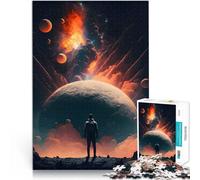 Puzzle 1000 pièces pour Adolescents Vision du Futur Jouets de Divertissement Familial avec Affiche et Feuille de Questions correspondantes 50x70cm