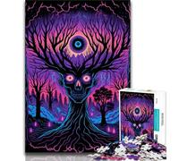 Puzzle 1000 pièces pour Adolescents Vision Sombre Jeux éducatifs décoration d'intérieur Cadeaux Uniques 75x50cm