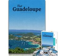 Puzzle 1000 pièces pour Adolescents : Visite de la Guadeloupe Ce Jouet de Divertissement Familial est Un pour Toute la Famille (75 x 50 cm)