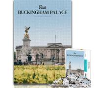 Puzzle 1000 pièces pour Adolescents, Visite du Palais de Buckingham, Jeux éducatifs, décoration d'intérieur, Cadeau d'anniversaire, décoration Murale (75x50cm)