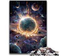 Puzzle 1000 pièces pour Adolescents, Voie lactée, Univers, Galaxie, Jouet éducatif et décompressant, décoration Parfaite (50x75cm)