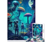 Puzzle 1000 pièces pour Adolescents « Voyage au-delà des étoiles » Jeu éducatif Cadeau d'anniversaire Casse-tête Stimulant Détente intellectuelle Dimensions 50x75cm