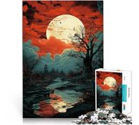 Puzzle 1000 pièces pour Adolescents Vue Nocturne Jouets Jeux éducatifs Soulagement du Stress Idées Cadeaux 75x50cm