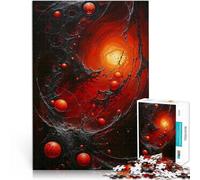 Puzzle 1000 pièces pour Adolescents Web planétaire Compétition de Vitesse Manuelle Décoration Murale, Cadeaux Uniques pour Anniversaire et Noël 38x26cm