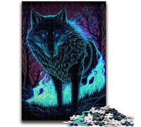 Puzzle 1000 pièces pour Adolescents Wolf Spirit, Jeu Stimulant, idéal comme Cadeau pour Toute la Famille, 50x75cm