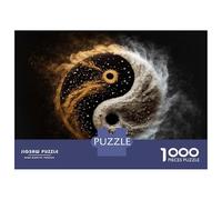 Puzzle 1000 Pièces Pour Adolescents Yin And Yang Poster, Picture, Metal Print, Paint by Bailey DHeath Puzzles Pour Adultes - Jeux Amusants Et Anti-stress - Cadeaux Uniques Pour Anniversaire Et Noël 70