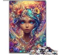 Puzzle 1000 pièces pour Ados, Anime Girl, à partir de 14 Ans, pour s'amuser en Famille et Passer Une soirée Jeux, Collection d'artistes, Beaux-Arts (Taille 50x75cm)
