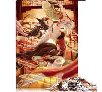 Puzzle 1000 pièces pour Adulte - Honkai Star Rail Tingyun - Puzzle en Carton - Cadeaux Secrets du Père Noël - 26,7 x 37,1 cm